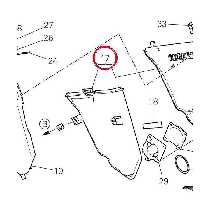 Assieme sportello vano — réf. 4802D881B | Ducati Store