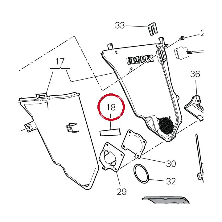 Filtre à air 42610791B — réf. 42610791B | Ducati Store