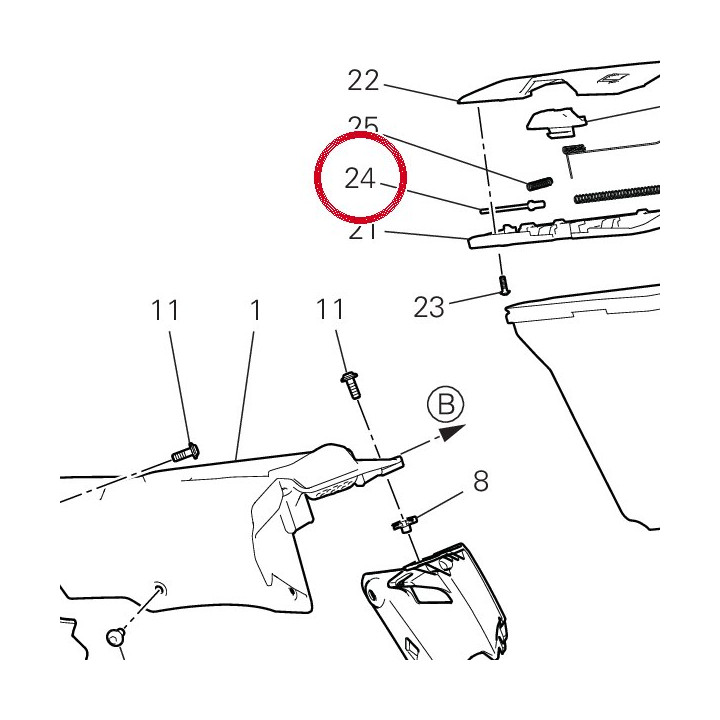 Pivot 8211A181A — réf. 8211A181A | Ducati Store