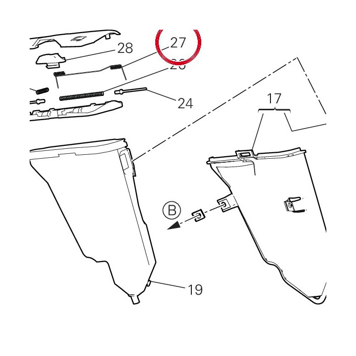 Molla à torsione 7991D071AA — réf. 7991D071AA | Ducati Store
