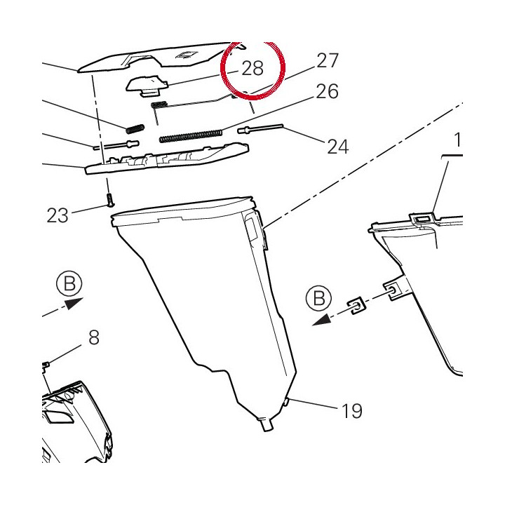 Poussoir 4801E061A — réf. 4801E061A | Ducati Store