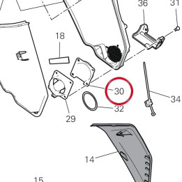 Semivano sx 4801D901A — réf. 4801D901A | Ducati Store