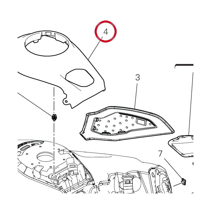 Cache 4801C841A — réf. 4801C841A | Ducati Store