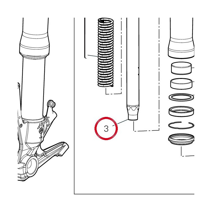 Cartuoche amortissement — réf. 34923581A | Ducati Store