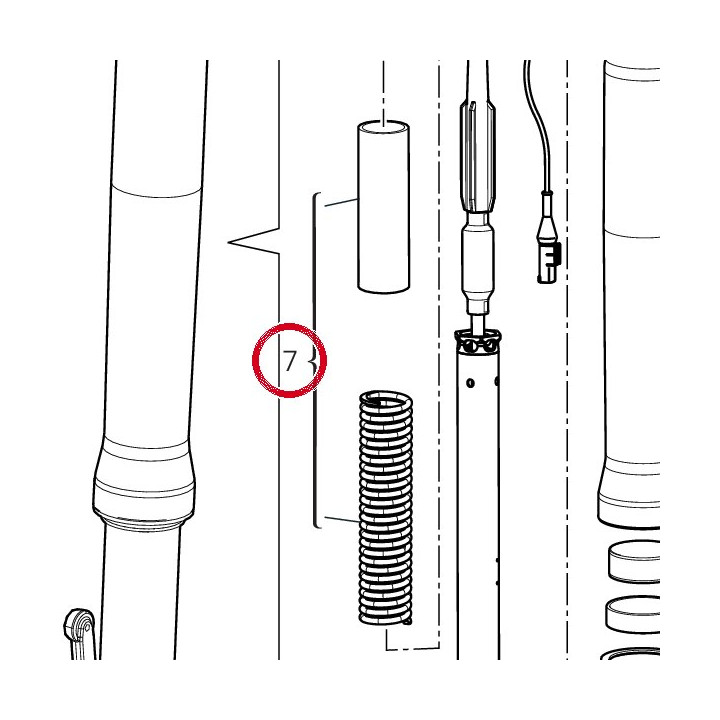 Kit ressort fourche droit — réf. 34923631A | Ducati Store