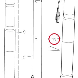 Fourche complète gauche — réf. 34521102B | Ducati Store