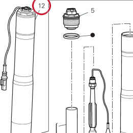 Fourche complète droit — réf. 34421103B | Ducati Store