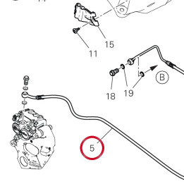 Durit Boitier-Etrier — réf. 61911671A | Ducati Store