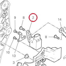 Capteur bras oscillant — réf. 55243241A | Ducati Store