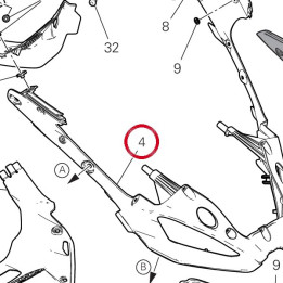 Convoyeur D'Air 4801B282B — réf. 4801B282B | Ducati Store