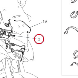 C╢blage principal 5101I351C — réf. 5101I351C | Ducati Store