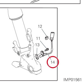 Capteur vitesse 55212111B — réf. 55212111B | Ducati Store