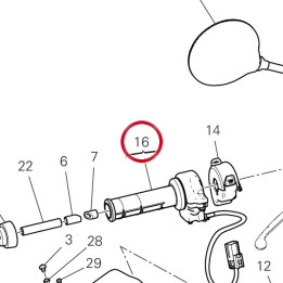 Contrôle gaz 66020132B — réf. 66020132B | Ducati Store