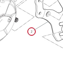 Support béquille lateral — réf. 8292P202AA | Ducati Store