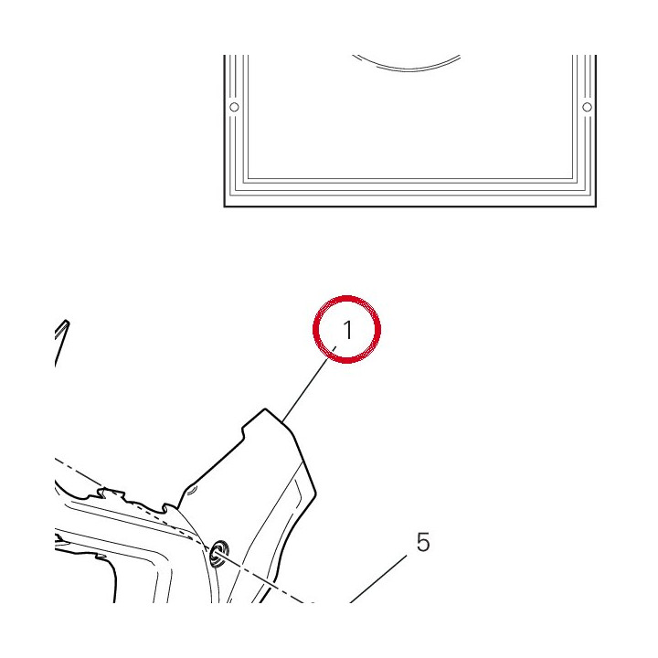 Couvercle pignon chaîne — réf. 4601M552A | Ducati Store