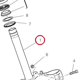 Base di sterzo 34221471AA — réf. 34221471AA | Ducati Store