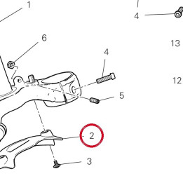 Bavette Garde-Boue 4601M591A — réf. 4601M591A | Ducati Store