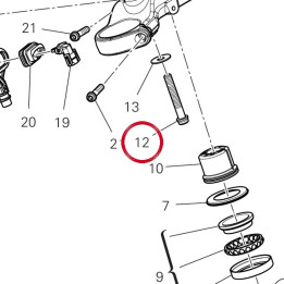 Vite tceif M10X1.25X65 — réf. 7715940ACA | Ducati Store
