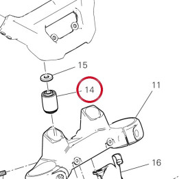 Antivibration 70011391A — réf. 70011391A | Ducati Store