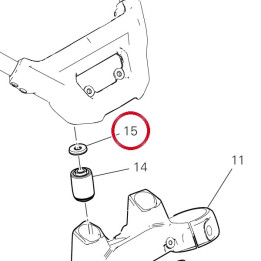 Entretoise 7131F221AA — réf. 7131F221AA | Ducati Store