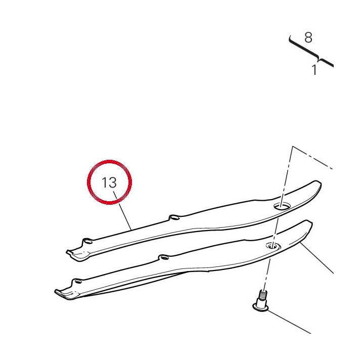 Tampon caoutchouc 86613561B — réf. 86613561B | Ducati Store