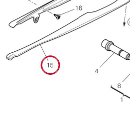 Tampon caoutchouc 86613571A — réf. 86613571A | Ducati Store