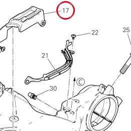 Chain tunnel 44712701A — réf. 44712701A | Ducati Store
