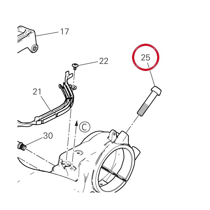 Vis special 77918251AA — réf. 77918251AA | Ducati Store