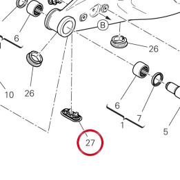 Bouchon bras oscillant — réf. 87210741A | Ducati Store