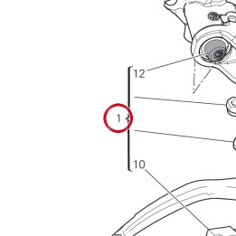 Pompe frein avant 62441481A — réf. 62441481A | Ducati Store