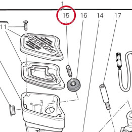 Bouchon D'Event 61240231A — réf. 61240231A | Ducati Store