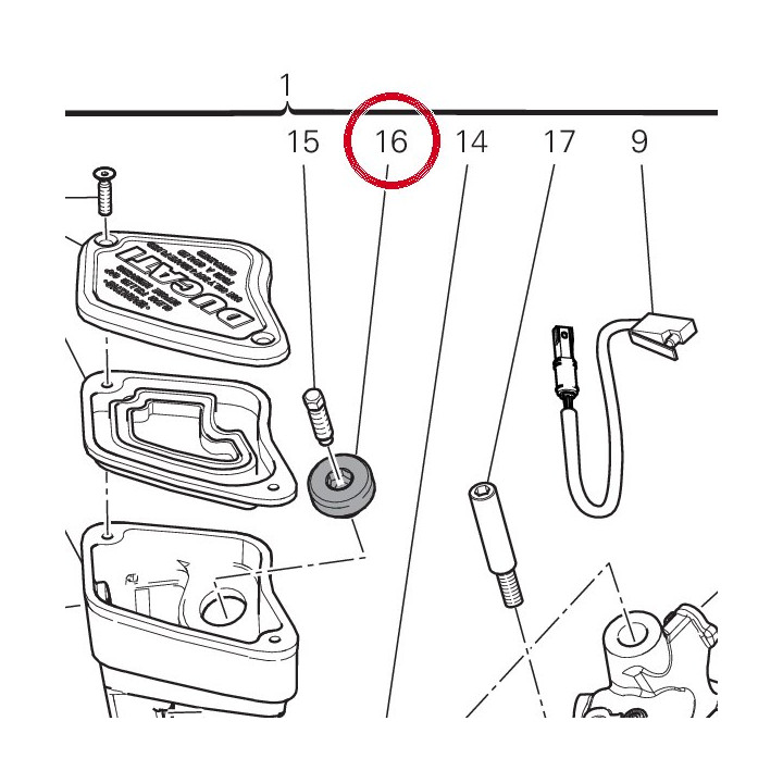 Vis tceif 77140141A — réf. 77140141A | Ducati Store