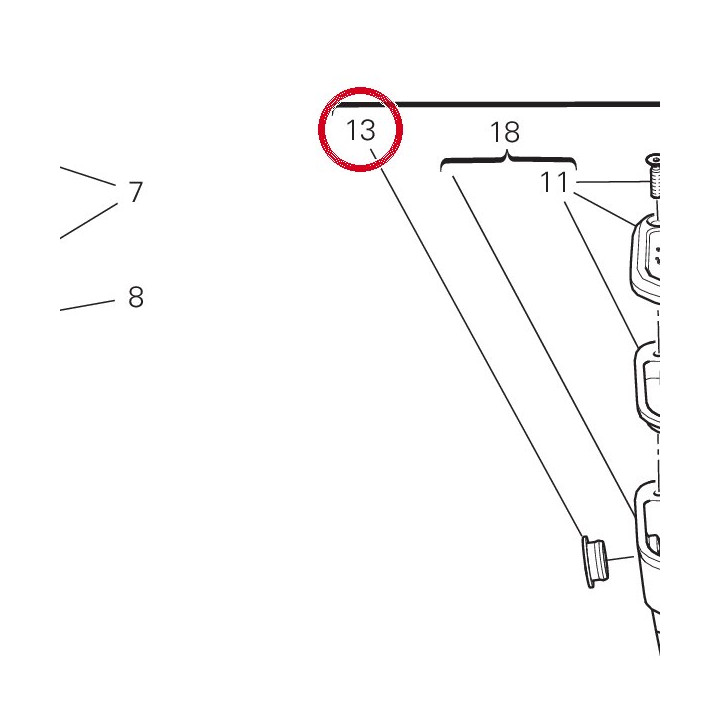 Hubolt niveau huile — réf. 62640761A | Ducati Store