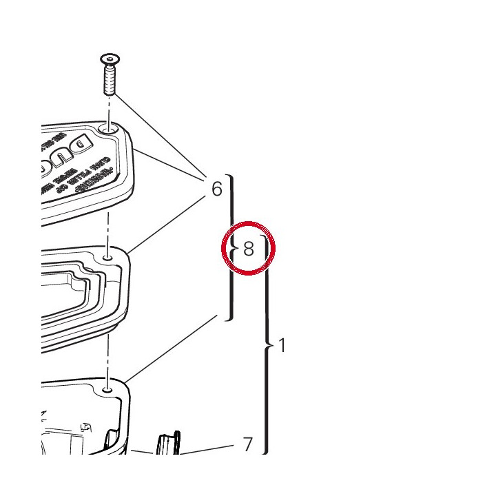 Réservoir huile complète — réf. 58540381A | Ducati Store