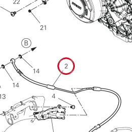 Durit boitier - étriers — réf. 61811941B | Ducati Store