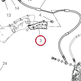 Passe-Tube Abs 75811981A — réf. 75811981A | Ducati Store