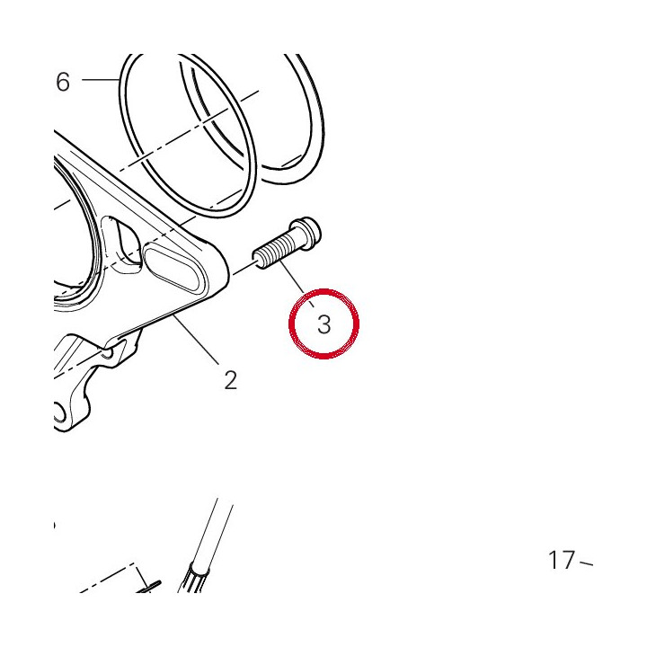 Vis tceif M10X1,25X30 8,8 — réf. 77159338B | Ducati Store