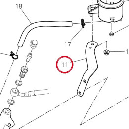 Support pompe frein — réf. 8301M581BA | Ducati Store
