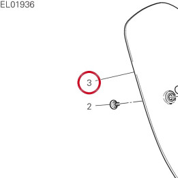 Bavette Garde-Boue arrière — réf. 4601D672A | Ducati Store