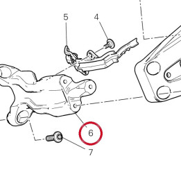 Support Porte-Plaque — réf. 56116461AA | Ducati Store