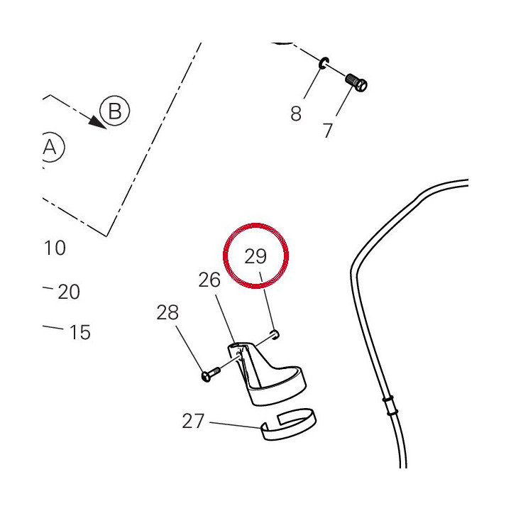Écrou M5 74750111A — réf. 74750111A | Ducati Store