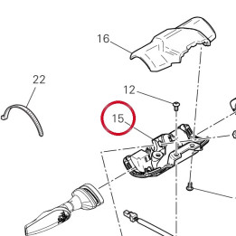 Support inférieure — réf. 8291P301A | Ducati Store