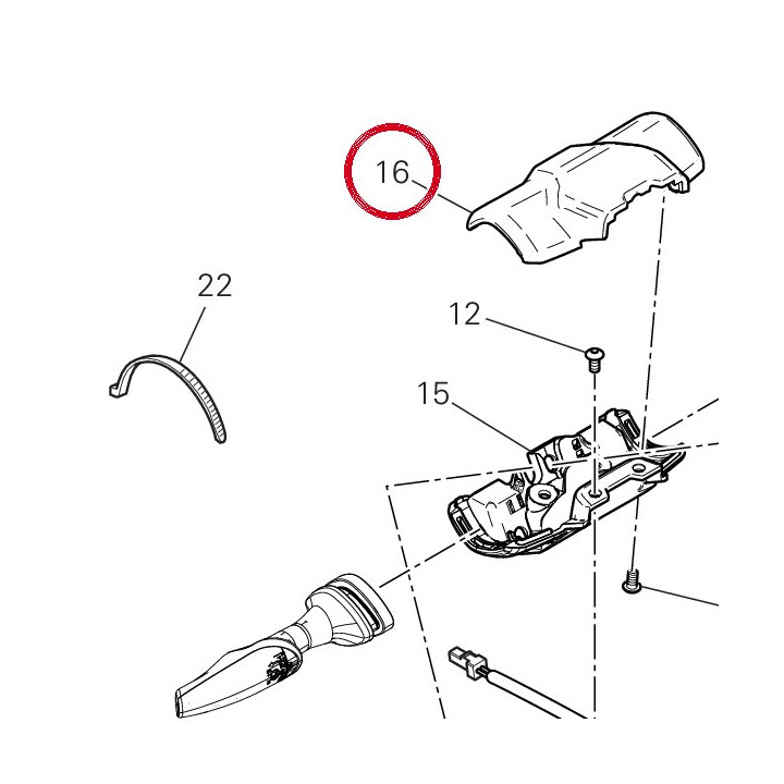 Support supérieur — réf. 8291P311A | Ducati Store