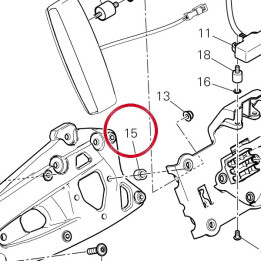 Entretoise 6,2X10X7 — réf. 71312411A | Ducati Store