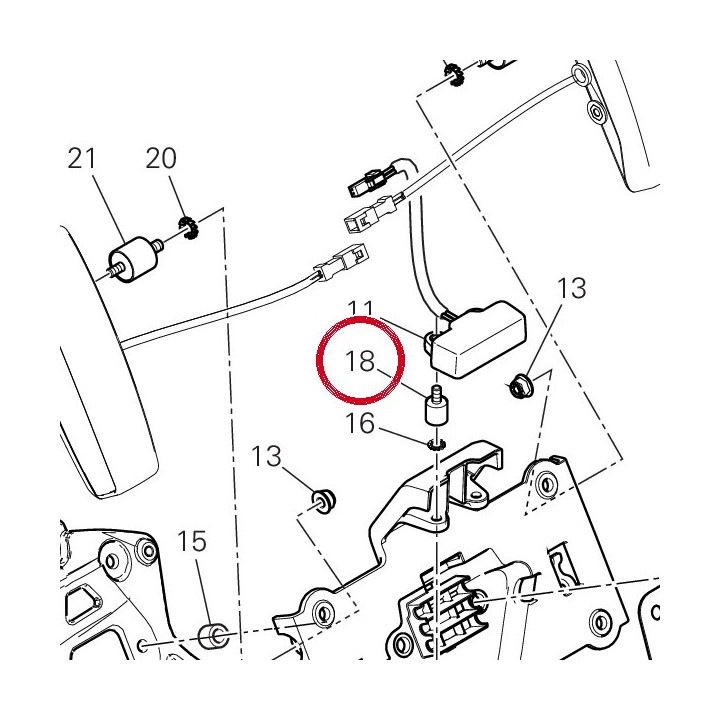 Antivibration 70011041A — réf. 70011041A | Ducati Store