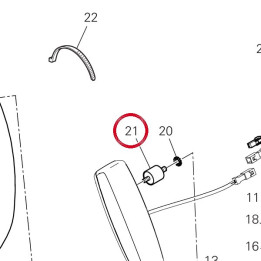 Antivibration 70011221AA — réf. 70011221AA | Ducati Store