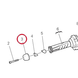 Masse antivibratile guidon — réf. 15310072B | Ducati Store