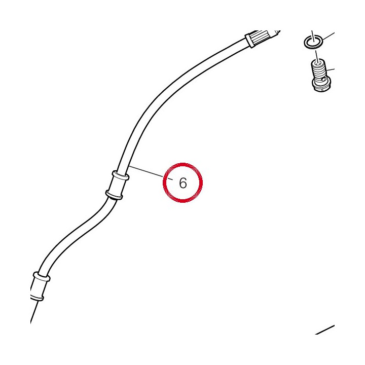 Tuyau 63211161B — réf. 63211161B | Ducati Store