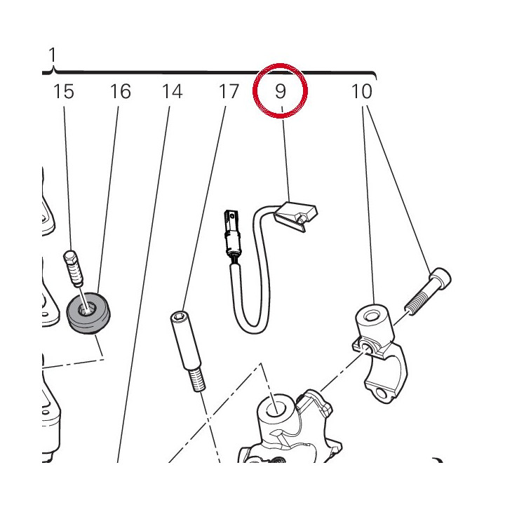 Micro-Interrupteur 53941111A — réf. 53941111A | Ducati Store