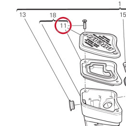 Bouchon réservoir 89340301A — réf. 89340301A | Ducati Store